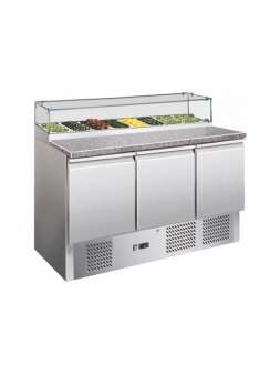 Холодильный стол для пиццы GGM Gastro SAH147RG-OG